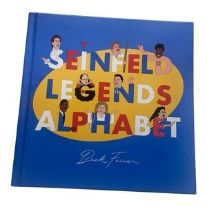 Seinfeld Legends Alphabet Book by - Blue and Yellow